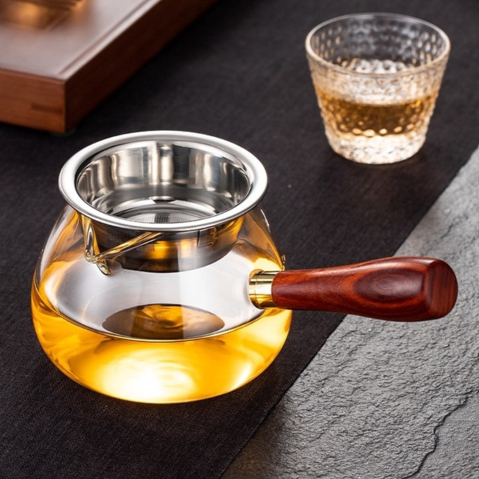 Tống chuyên trà bằng thủy tinh chịu nhiệt Borosilicate cao cấp dung tích 300 ml