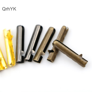 Nhà Máy Thời Trang 10 Chiếc Kim Loại DIY Giày Ren Sửa Chữa Giày Ren Thay Thế Đầu Handmade Dây Giày QrhYK