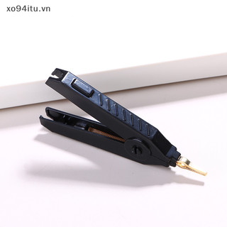 XOITU 1 Kẹp Cá Sấu 90MM Đồng Vàng Kelvin Kẹp Kẹp Thử Nghiệm Mỏ Vịt Kẹp Cho Dụng Cụ Điện Chính Xác VN