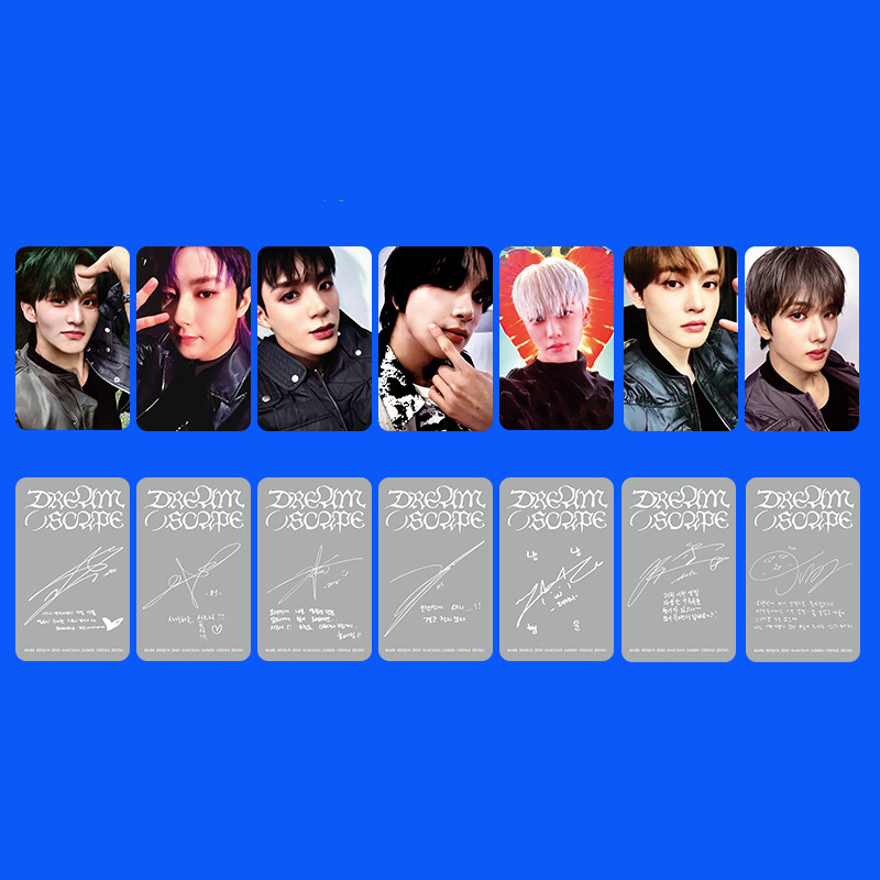 5-7 Chiếc NCT DREAM Lomo Cards DREAM () SCAPE Album Photocards Mark RENJUN Jeno HAECHAN JAEMIN Chenle Jisung Kpop Bưu Thiếp YM