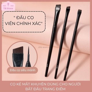 Cọ vạt xéo kẻ mắt và chân mày trang điểm Gecomo Blade Brush