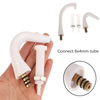Ghế nha khoa và ống nhổ tích hợp máy phụ kiện xả nước cấp nước súc miệng ống xả khuỷu tay ống thẳng