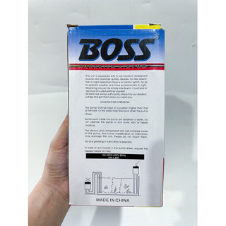 Máy Sủi Oxy Cho Bể Cá Cảnh 2 Vòi Chạy Điện BOSS 9500