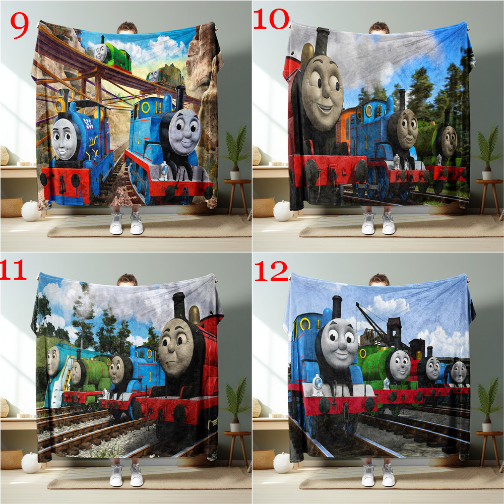 Thomas và những người bạn Chăn Flannel In một mặt Chăn Flannel Điều hòa không khí Chăn Món quà tốt nhất cho mọi người