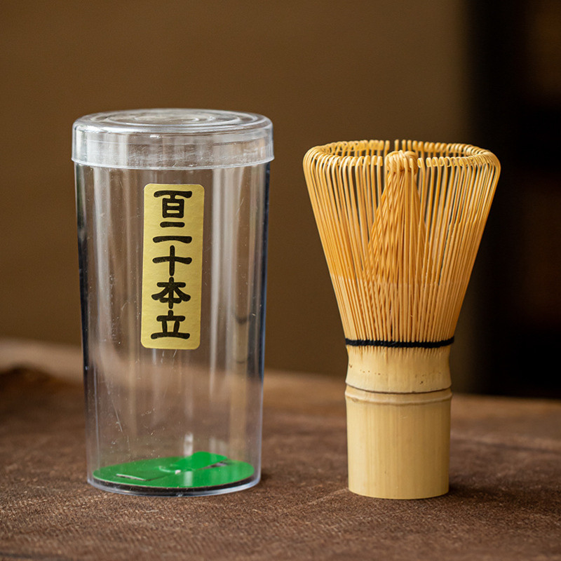 Chổi Đánh Matcha Loại 120/100 Sợi, Chổi Chasen, Chổi Khuấy Trà