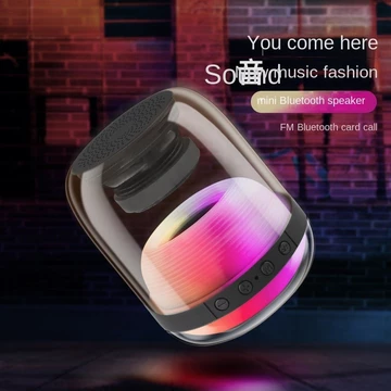 Loa Bluetooth Không Dây L39 JY02 Nhiều Màu Sắc L20 Mini Trong Suốt L30 Bluetooth L29 Loa Siêu Trầm Trong Suốt Nhiều Màu Sắc Loa Bluetooth Không Dây Micro Ngoài Trời Âm Lượng Lớn
