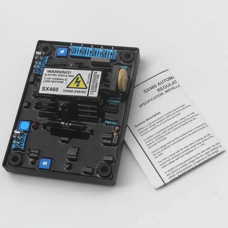 Sx460 mới cho máy phát điện AVR Bộ điều chỉnh điện áp tự động Bộ phận ổn định nguồn điện