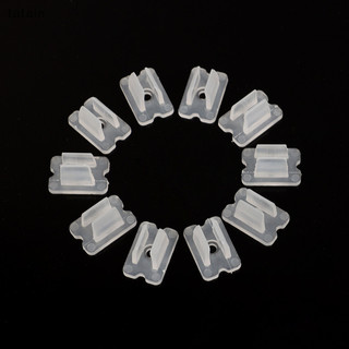 Tatain 50 Cái 6 * 12MM Dải LED Cố Định Kẹp Kết Nối Để Sửa 2835 Đèn Neon 220V COB Khóa Nhựa Chất Lượng Cao Linh Hoạt Phụ Kiện VN