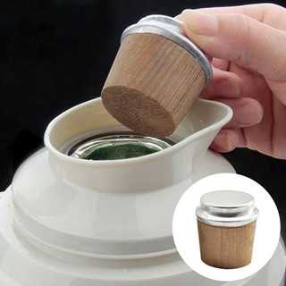 Gcdhome 2 Chiếc Bằng Gỗ Giữ Nhiệt An Toàn Và Vacum Chai Chai Nút Chai HOT