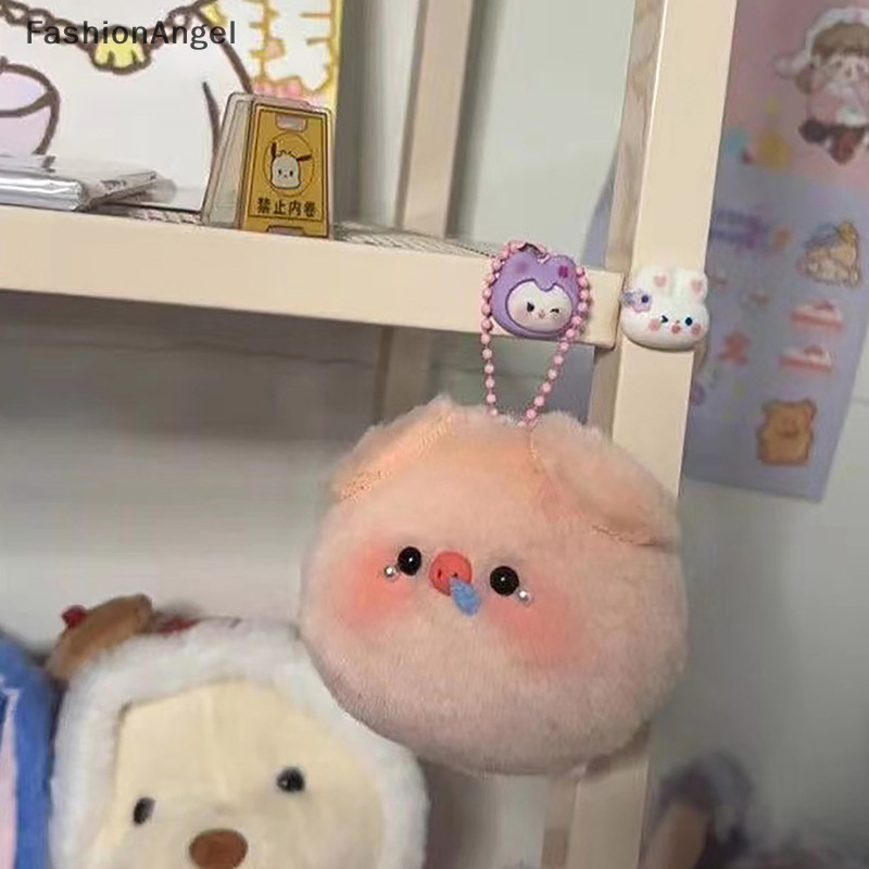 FashionAngel Squeak Lợn Ngọc Trai Dễ Thương Có Kính Mát Sang Trọng Búp Bê Móc Khóa Sáng Tạo Lông Tơ Mềm Nhồi Bông Ba Lô Mặt Dây Chuyền Cho Trẻ Em Quà Tặng TH