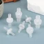 NOTE1 1 / 5 Cái Van Một Chiều, Khí Chất Lỏng Nước Đường Kính Chất Lỏng 3 / 4 / 6 / 8 / 10 / 12mm Van Kiểm Tra Nhựa, Bền Chùa Nội Tuyến Một Chiều Không Quay Lại Phụ Kiện Máy Bơm Không Khí Chặn Chất Lỏng