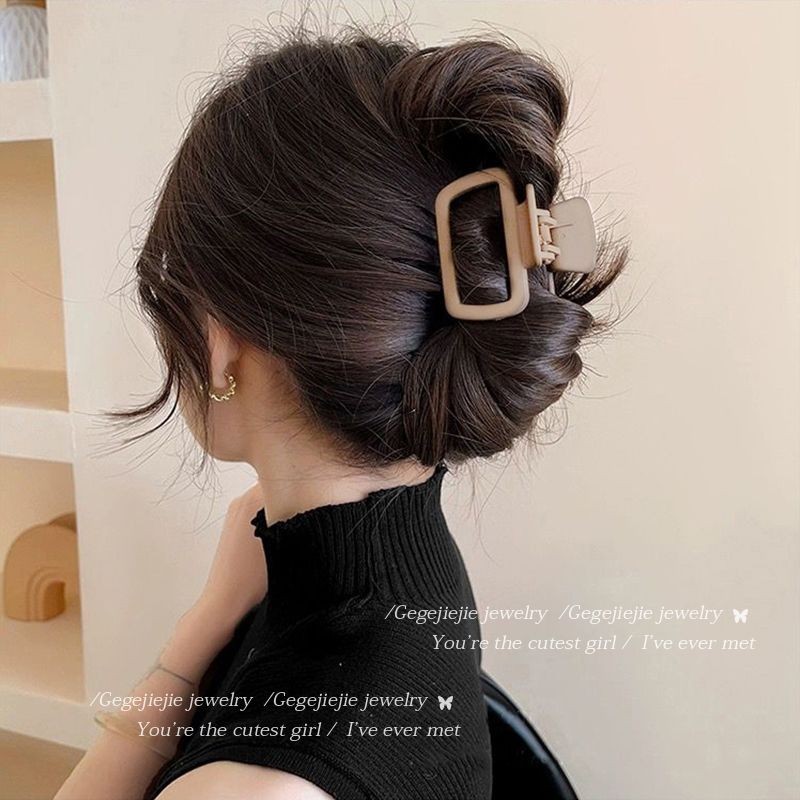 Kẹp tóc cá mập cao cấp, phong cách Hàn Quốc mới nhất 2024