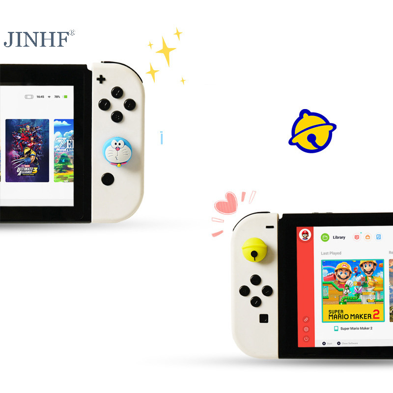 Jinhf Nintendo SWITCH Donut Kem Rocker Cap Ns Nút Dễ Thương Lite Rocker ...