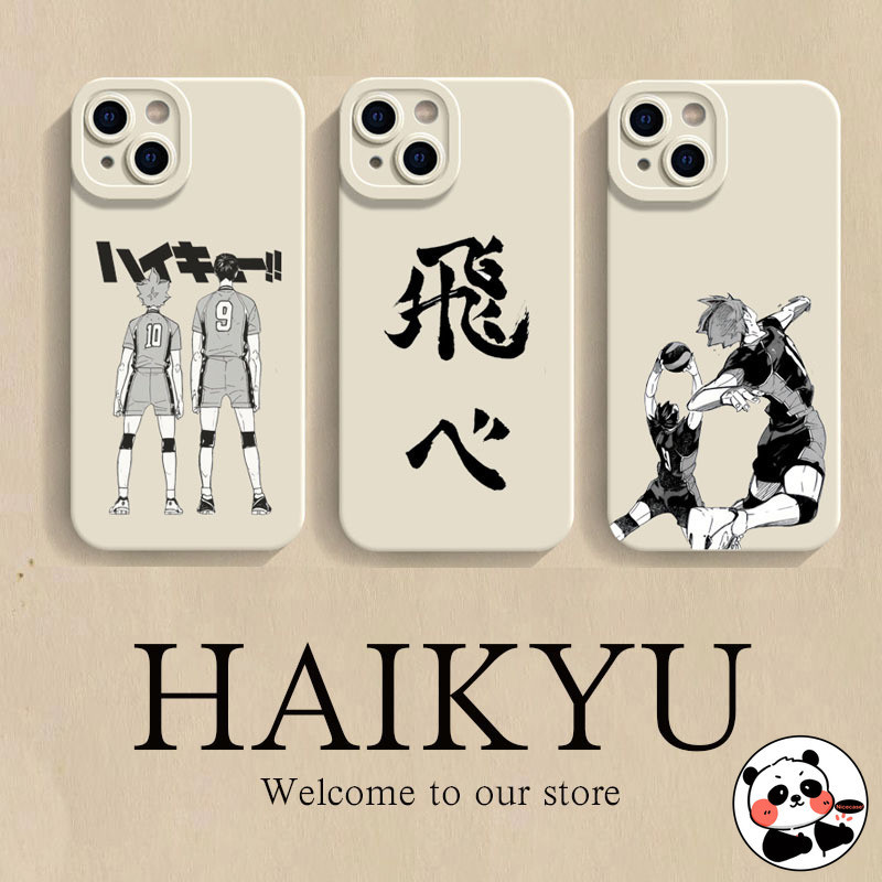 Vỏ Haikyu Cho OPPO A97 A17 A17K A16K A16E A35 A15 A15S A53 2020 A53s A91 A12 A12E A7 A5S AX5 A3S F11 F9 Pro F7 Vỏ Điện Thoại Mềm Hoạt Hình Dễ Thương Anime Shoyo Hinata Kageyama