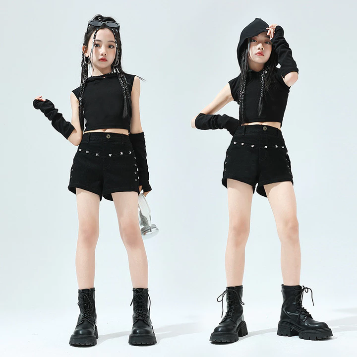 3-14 Tuổi Đồ Nhảy Cho Bé Gái Bộ Hiphop Bé Gái Áo Croptop Cho Bé Đồ Nhảy Hiphop Cho Bé Quần Hiphop Bé Đồ Hip Hop Cho Bé Đồ Học Nhảy Cho Bé Bộ Zumba Cho Bé Đồ Tập Cho Bé Gái