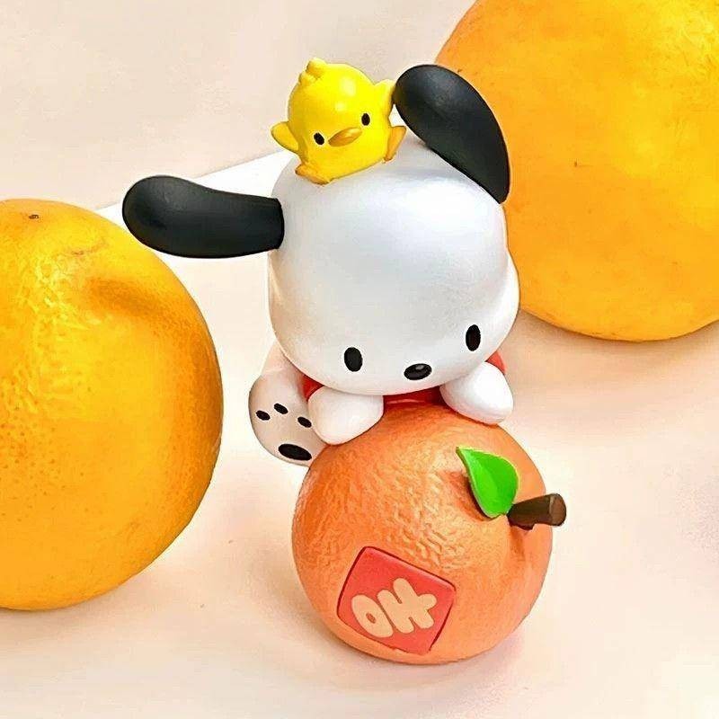 Sanrio Pochacco Lucky Blind Box Hình Dễ Thương Trang Trí Bàn Làm Việc Quà Tặng Sinh Nhật