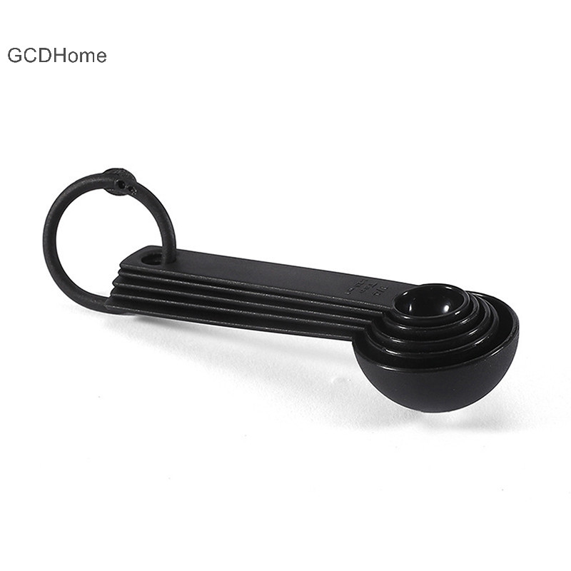 Gcdhome 5 Cái Sáng Tạo Dụng Cụ Đo Nhà Bếp Thìa Đo Muỗng Trà Đường Muỗng Bánh Nướng Bột Cốc Đo Thìa Nhà Bếp HOT