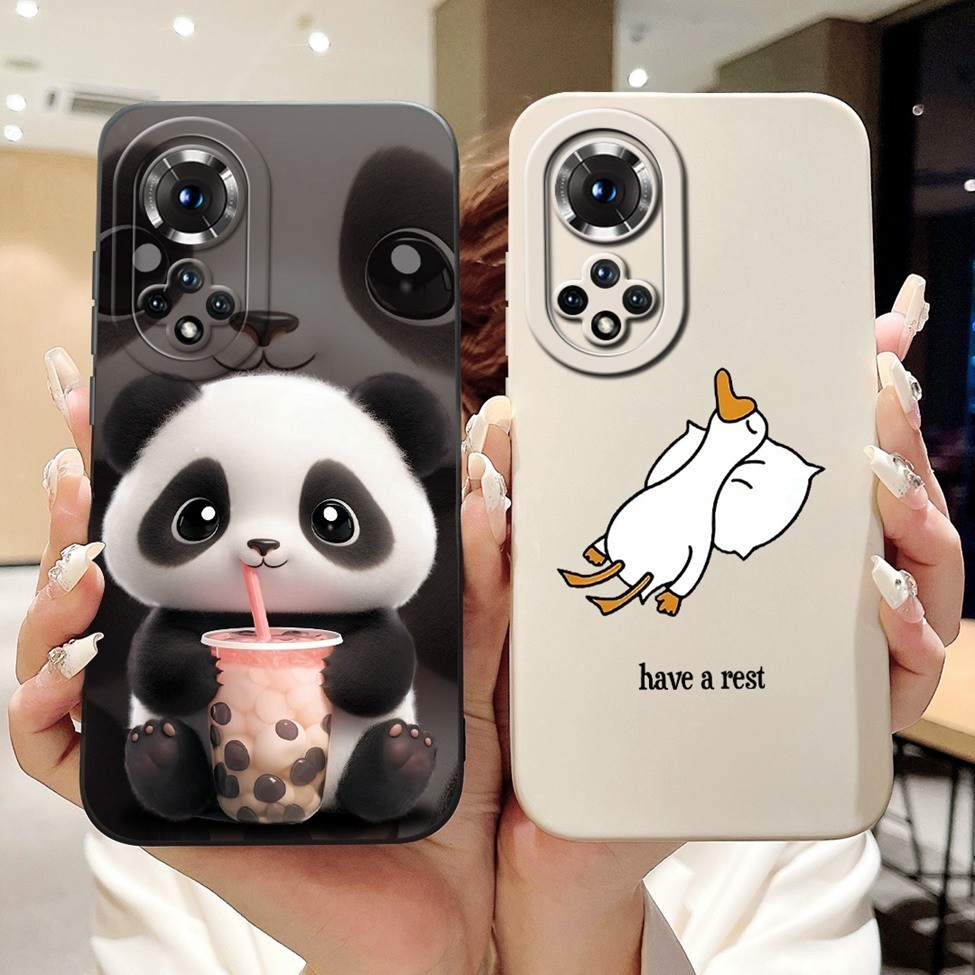 Ốp điện thoại Huawei Nova9 Thẩm Mỹ Mèo Dễ Thương Sơn Cà Phê Silicon Chống Sốc Huawei Nova 9 Ốp điện thoại NAM-AL00 NAM-LX9