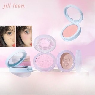 Jilll LEEN Soft Matte Cheek Blush Natural Blusher ❈ ❈ ❈ ❈ ❈ ❈ ❈ ❈ ❈ ❈ Matte Flesh Pink Chống thấm nước Blush Trang điểm mặt Blush