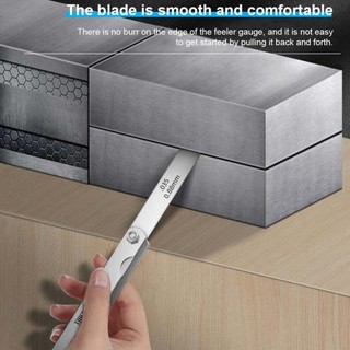 Bộ thước đo khe hở inox – Thước lá 32 lá (0.02-1mm), thước căn lá
