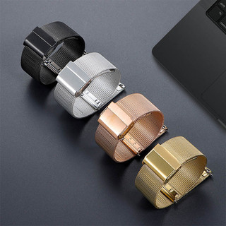 Dây đeo đồng hồ Milanese Loop Dây đeo đồng hồ lưới Độ dày 0,4mm cho DW cho Daniel Wellington Dây thép không gỉ cổ điển không gỉ 18mm 20mm 22mm Vòng đeo tay nam nữ
