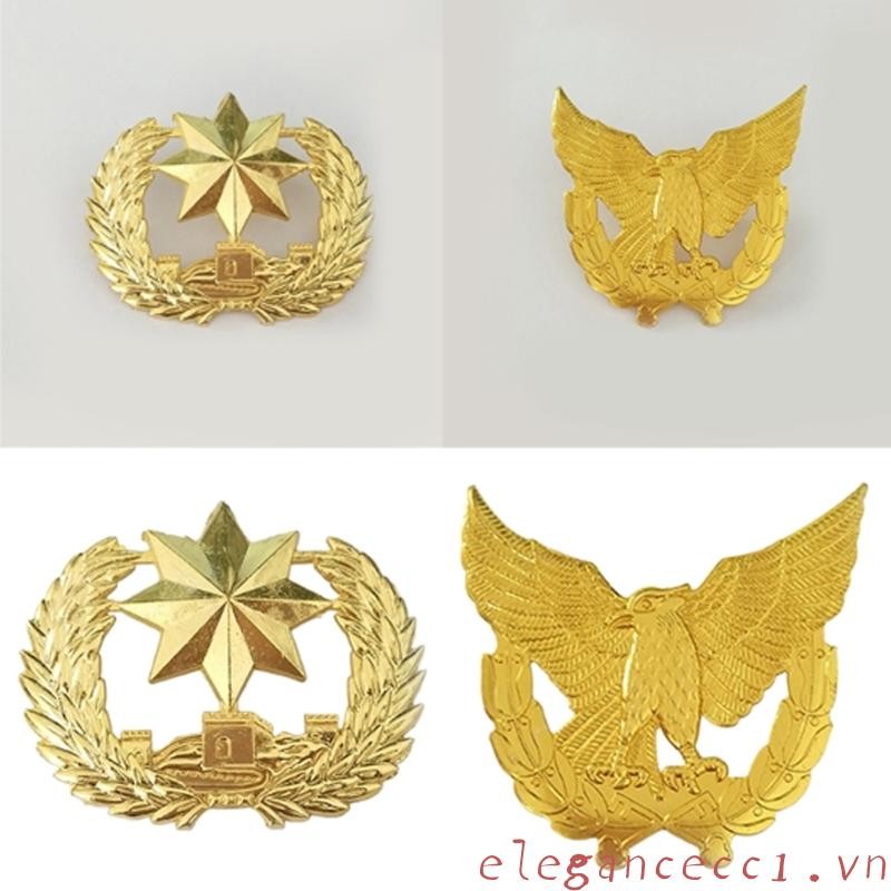 Tầm Nhìn Đồng Nhất Mũ Ngôi Sao Biểu Tượng Unisex Người Lớn Bảo Vệ An Ninh Mũ Nón Huy Hiệu Mũ Phụ Kiện Cho Đồng Phục An Ninh