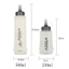 Bình Nước Thể Thao YUJUNI 250 / 500ml, Túi Nước Mềm Di Động Gấp, Chạy Bộ Mùa Hè Đi Bộ Đường Dài Nhẹ Đồ Uống Ấm Siêu Tốc Ngoài Trời