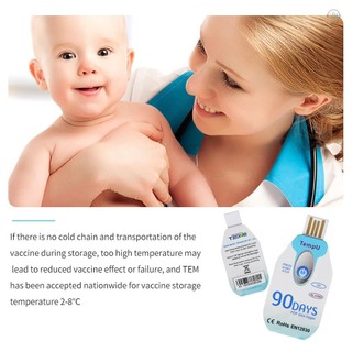Hilivn) Máy ghi nhiệt độ Temp009 USB PDF Máy ghi dữ liệu nhiệt độ dùng một lần 90 ngày Máy ghi nhiệt kế chuỗi lạnh cho ngành công nghiệp hóa chất sinh học / y học