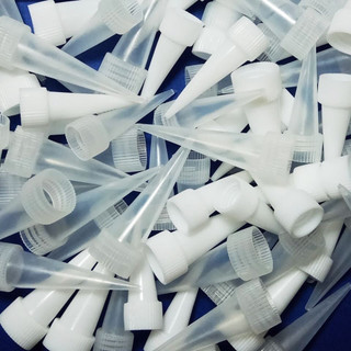 Vòi phun keo silicon trắng, nắp đặc biệt, đầu xoắn ốc, dùng cho niêm phong