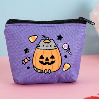 Ví Pusheen Dây Kéo Đồng Xu Không Ví Thẻ Ngân Hàng Túi Bảo Quản Thời Trang Trẻ Em Quà Tặng Sinh Nhật