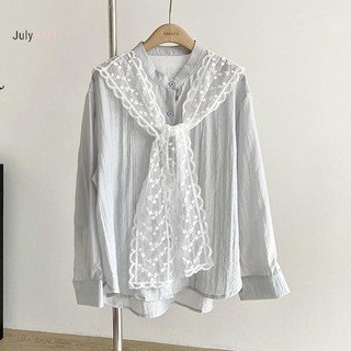 Julyhot Ren Móc Rỗng Cổ Giả Nữ Khăn Choàng Nhỏ Trang Trí Cổ Giả Nữ Quần Áo Phụ Kiện Có Thể Tháo Rời Cổ Massivedeals