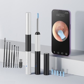 Dụng cụ lấy ráy tai Lokykin có gắn camera hình ảnh sắc nét an toàn dùng cho người lớn và trẻ con