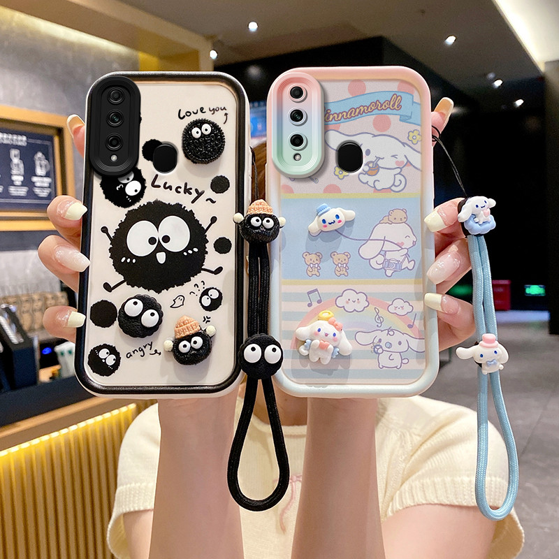 ốp lưng oppo a31 2020 Ốp điện thoại búp bê 3D dễ thương cho ốp lưng oppo a31 2020