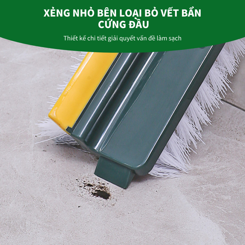 Cây Chà Sàn Nhà Tắm Đa Năng - Chổi Cọ Sàn Và ,Chà Khe Tường Và Khe Hẹp,Cán Dài, Dễ Sử Dụng
