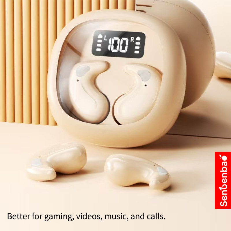 Tai nghe SENBENBAO S40 ENCTWS Mini Sleep Tai nghe bluetooth vô hình Hifi Âm thanh nổi Chống nước tích hợp MIc cho tai nghe di động thông minh Khử tiếng ồn
