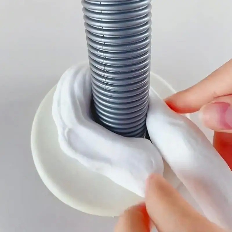 Bùn niêm phong lỗ điều hòa không khí / Chất độn khoảng cách tường chống thấm nước Putt / Đất sét sửa chữa ống