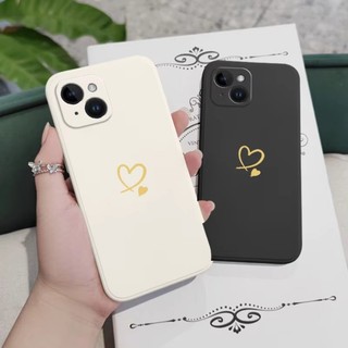 Ốp Điện Thoại Cho Redmi Note 14 Pro + Redmi 12C 10A K20Pro Redmi Note 7 8 Pro Vỏ Tình Yêu Đơn Giản Viền Vuông Ốp Lưng TPU Mềm