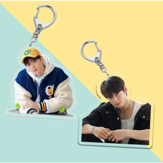 Uni.fun CHA EUN WOO móc khóa acrylic Mặt dây chuyền túi KPOP