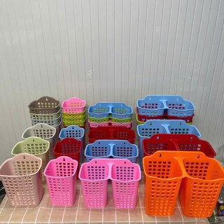 Ống đựng đũa, thìa nhựa Đại Triển, Hộp đựng đồ đa năng, giỏ để đồ dùng học tập - Phương Trang