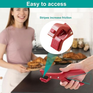 Kẹp giữ bát chống bỏng đa năng cho nhà bếp nâng cấp 2026 Kẹp bát chống bỏng đa chức năng Kẹp silicon chống bỏng chống bỏng cho nồi bát đĩa và nồi đúc nhựa silicone chống trượt di động