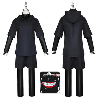Quần Áo Bé Trai Tokyo Ghoul Kaneki Ken Thực Phẩm Chăn Nuôi Chiến Đấu Bộ 4 Món cosplay