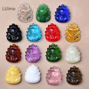 Luimo Giả Ngọc Cáo Vòng Cổ Mặt Dây Chuyền Thời Trang Trung Quốc Quyến Rũ Trang Sức Khắc Bùa Hộ Mệnh Dành Cho Nữ Quà Tặng May Mắn SBS