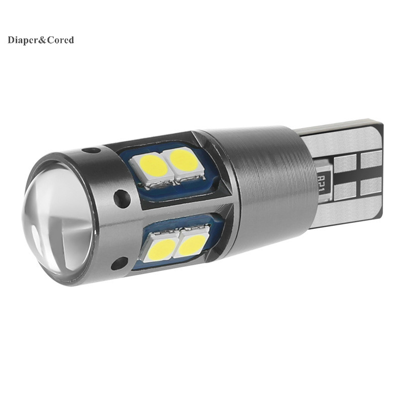 Đèn báo chiều rộng LED ô tô DIAPER & CORED W5W T10 LED 3030 SMD Siêu ...