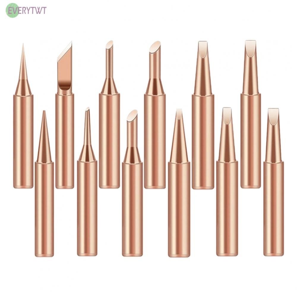 -New In April-M T M T Welding Tool Pcs Pure Copper Soldering Iron Tips ...