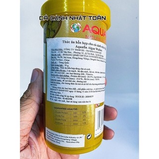 Algae Wafers Natural Fish Food Aquafin 11 (95gram) thức ăn cho cá tầng đáy, lau kính, cá chuột
