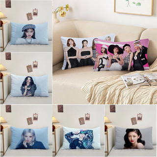 Blackpink Vỏ Gối Hình Chữ Nhật Lisa Jennie Rose Jisoo Polyester Vỏ Gối Phòng Ngủ Sofa Trang Trí Nhà Gối (Không Có Lõi Gối)