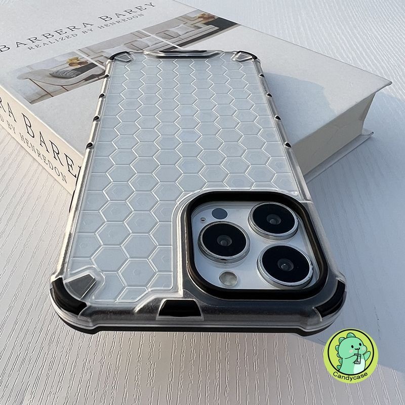 Tổ ong hợp thời trang Thích hợp cho Realme GT Master Neo 3 2 GT 2 Q5 Q5i 12 10 9 9i 8i 4G 5G Narzo 50 Pro 5G Túi khí dày chống rơi Vỏ bảo vệ trong suốt sáng tạo