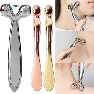 Máy mát xa con lăn làm đẹp da mặt 3D - Làm săn chắc da mặt mỏng 360° Dụng cụ làm đẹp Massage thư giãn có thể xoay được