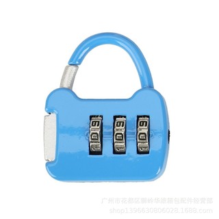 Ổ Khóa Du Lịch Mini Cao Cấp 4 Số - 3 Số An Toàn Tiện Dụng Cho Balô, Vali, Hành Lý SUNNY DAY