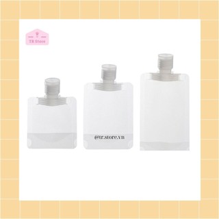 Túi chiết mỹ phẩm du lịch 30ml/50ml/100ml đựng dầu gội, sữa tắm, kem dưỡng tiện lợi
